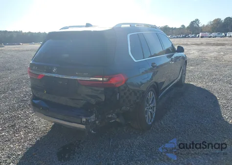 2019 BMW X7 xDrive40I z USA, uszkodzony, nr VIN 5UXCW2C59KL083877